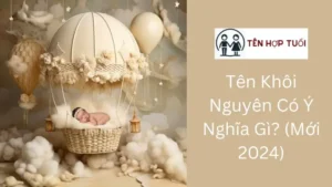 Tên Khôi Nguyên Có Ý Nghĩa Gì? (Mới 2024)