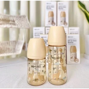 Bình Sữa Moyuum 170ml/270ml Với Nhiều Họa Tiết Và Màu Sắc Đáng Yêu Dành Cho Bé!